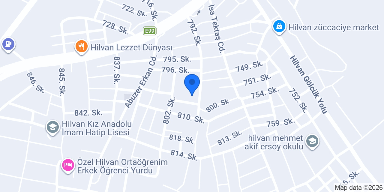 İmam Gazali İmam Hatip Ortaokulu konumu