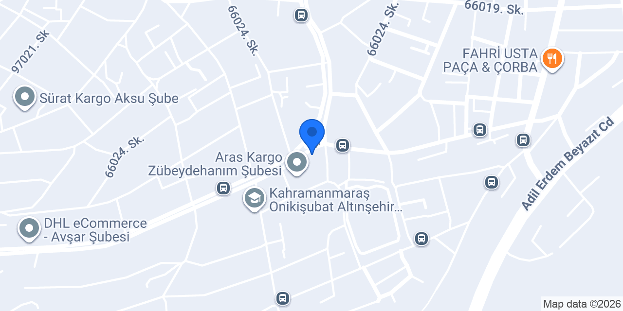 Oses Çiğ Köfte konumu