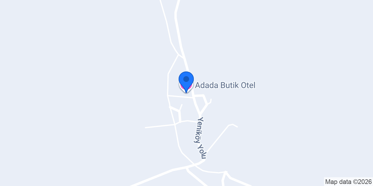 Adada Butik Otel konumu