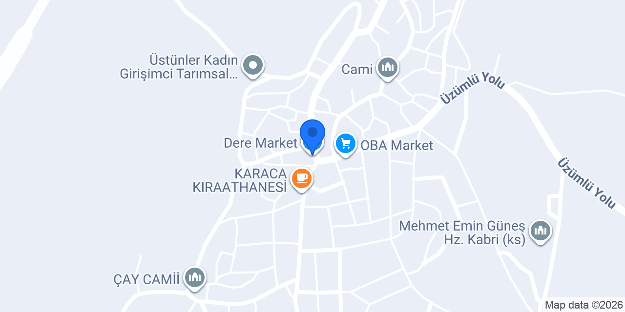Dere Market konumu