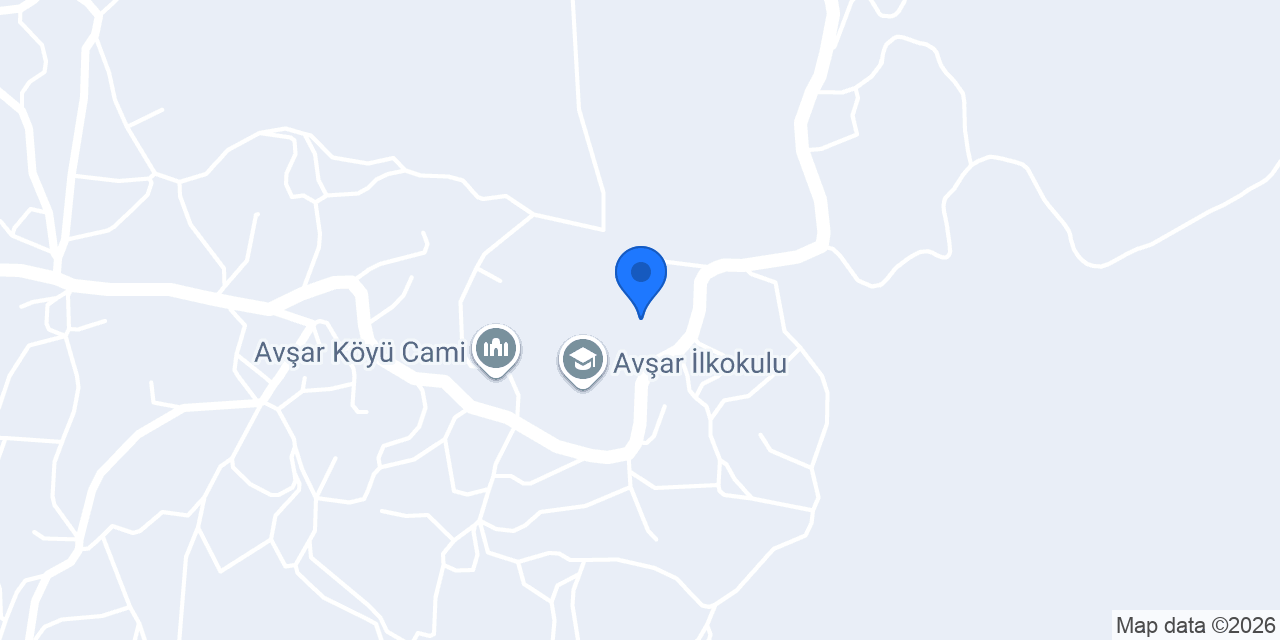 Avşar Ortaokulu konumu