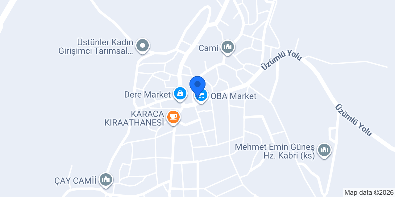 ÜSTÜN AV MARKET konumu