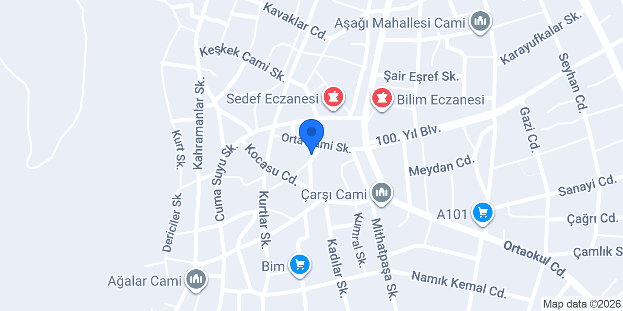 Serinhisar Ofset Matbaa konumu