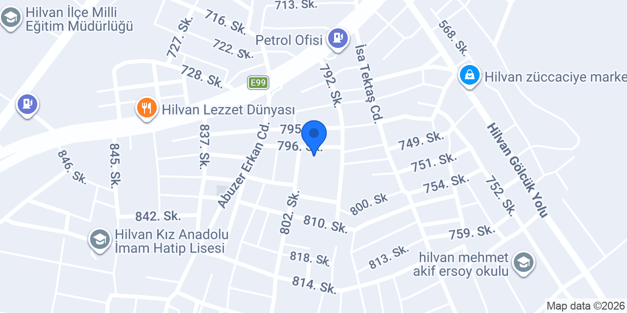 Yavuz Sultan Selim İlkokulu konumu