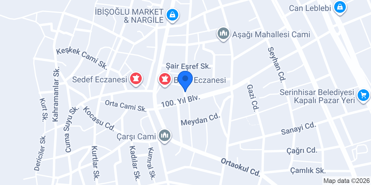 Ebru butik konumu