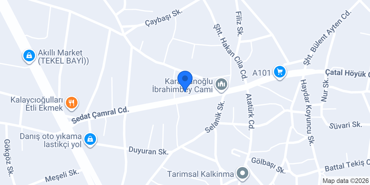 Veteriner Hekim Mehmet Deveci konumu