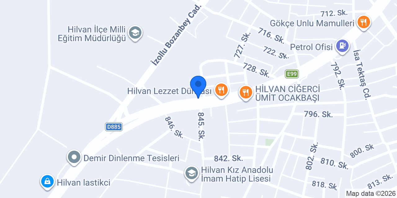 ŞİRİN CİĞER VE DÖNER SALONU konumu