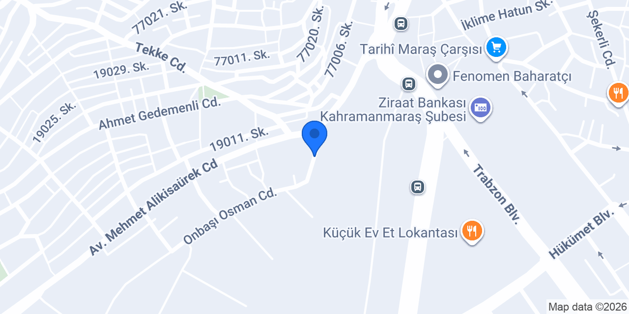 Avanoğlu Veteriner Kliniği konumu
