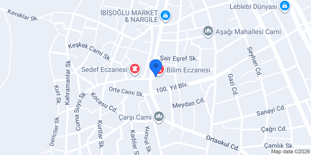 ŞATO TOST SALONU konumu