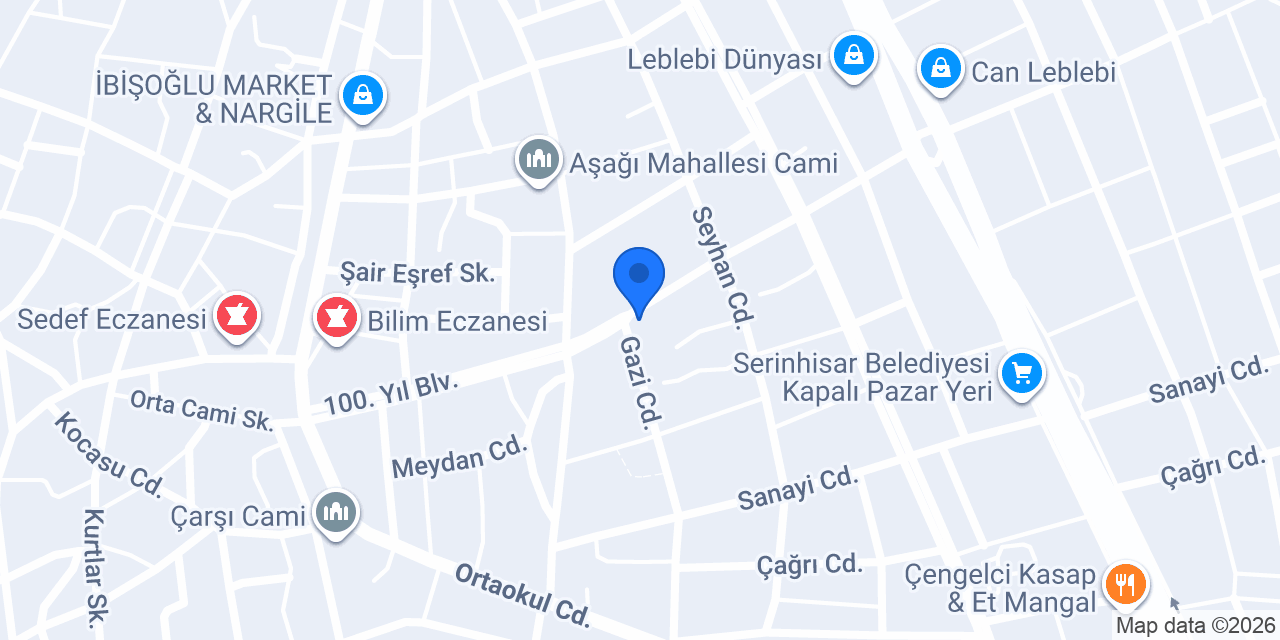 gökmenoğlu mobilya konumu