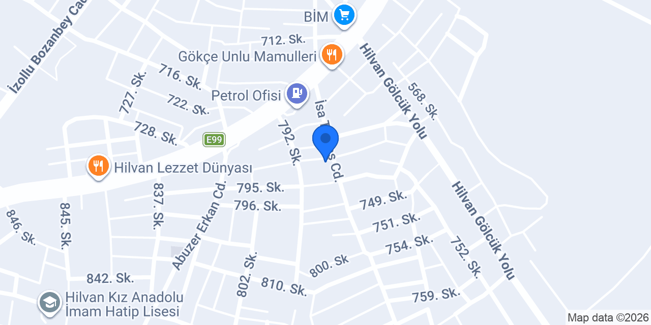 AKDEMİR ÇEYİZ konumu