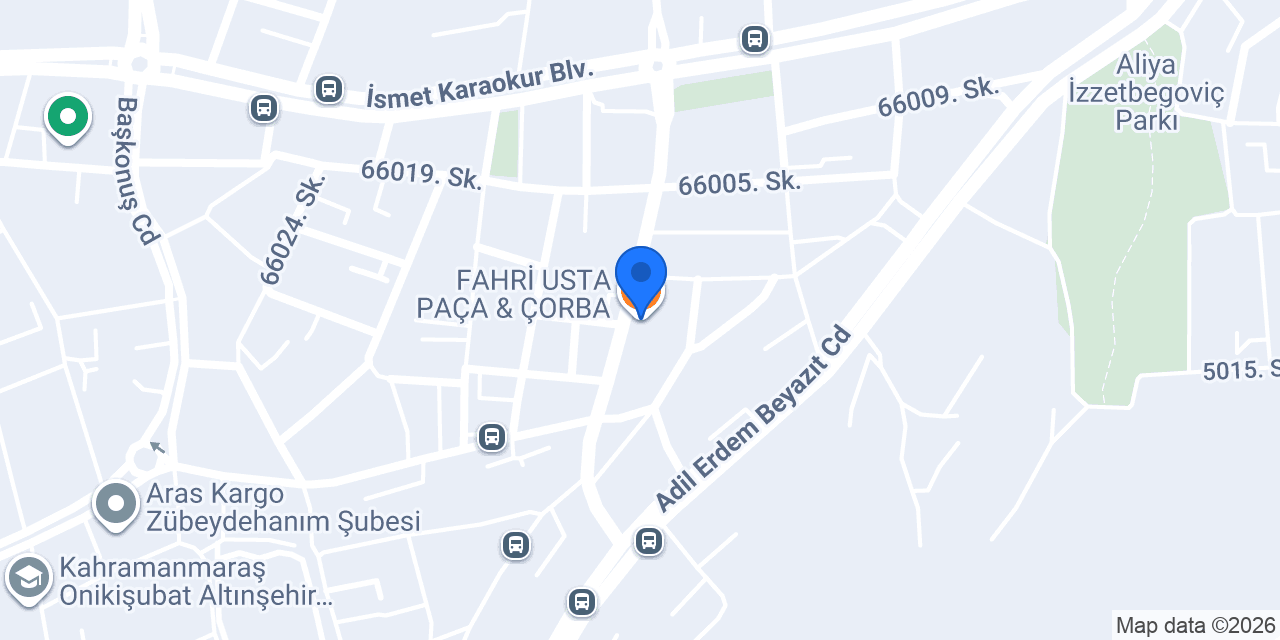 FAHRİ USTA PAÇA & ÇORBA konumu