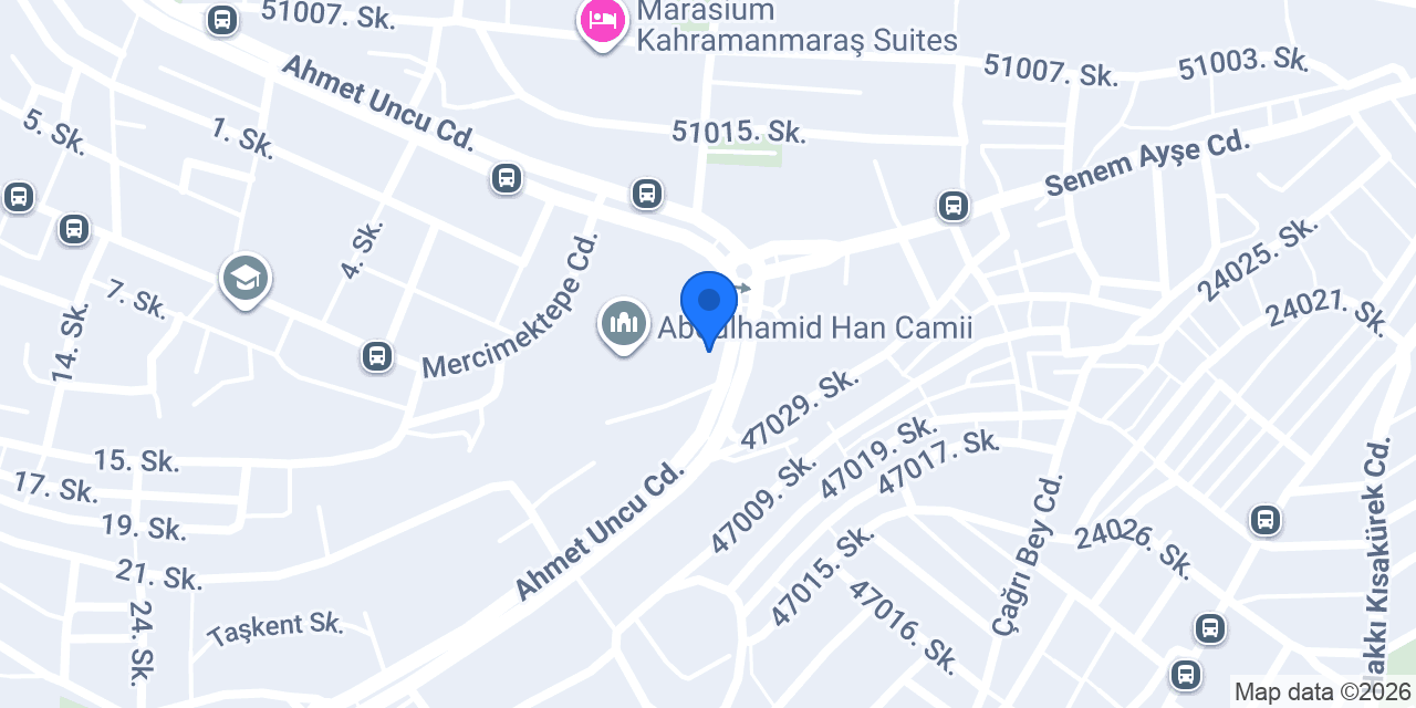 Abdulhamithan Aile Sağlık Markezi konumu