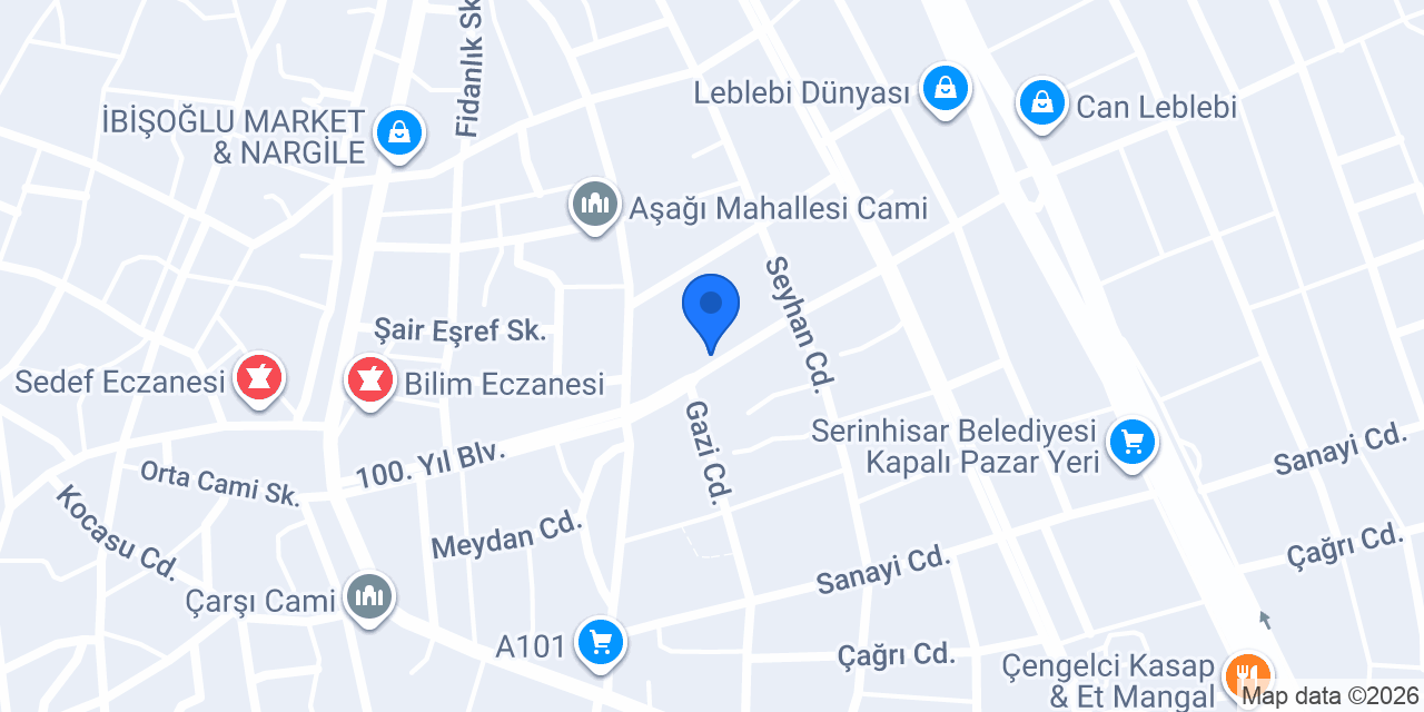 Dekor Perde konumu