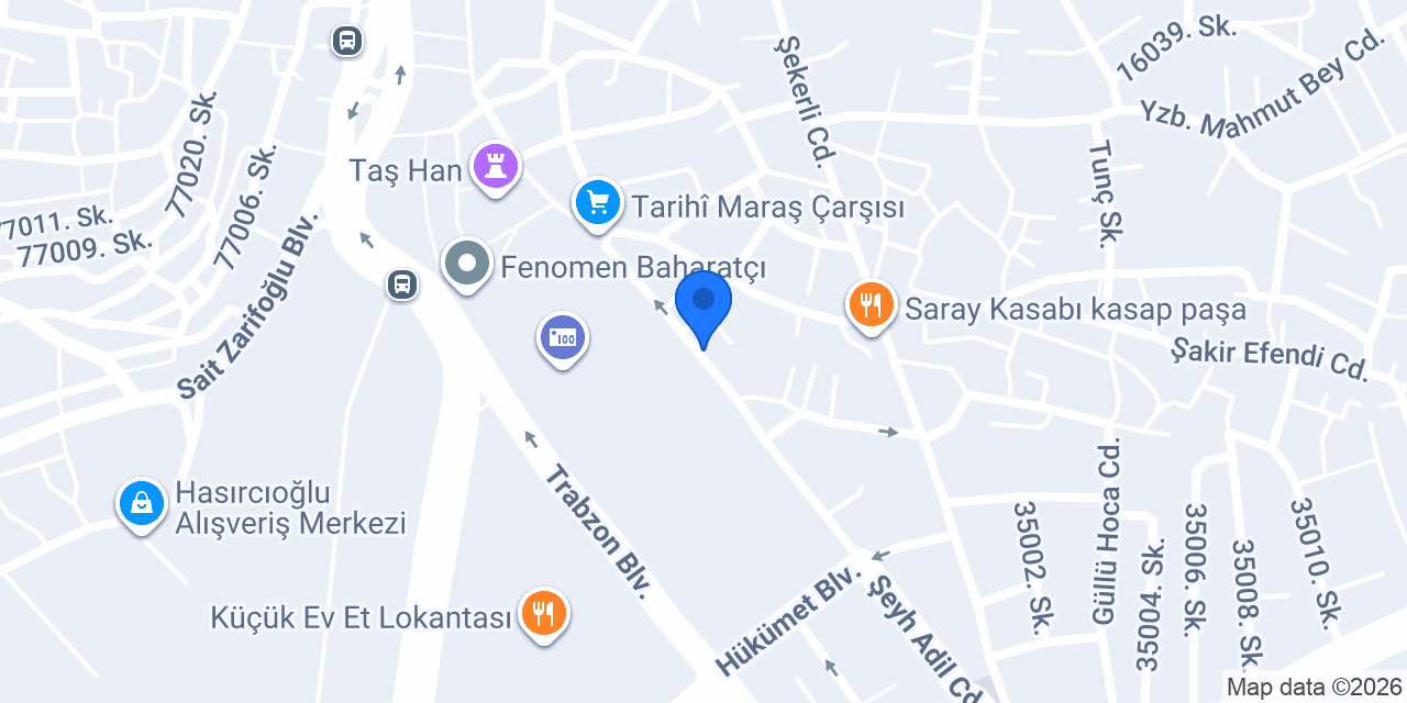 Fidan Kardeşler Pide Lahmacun Salonu konumu
