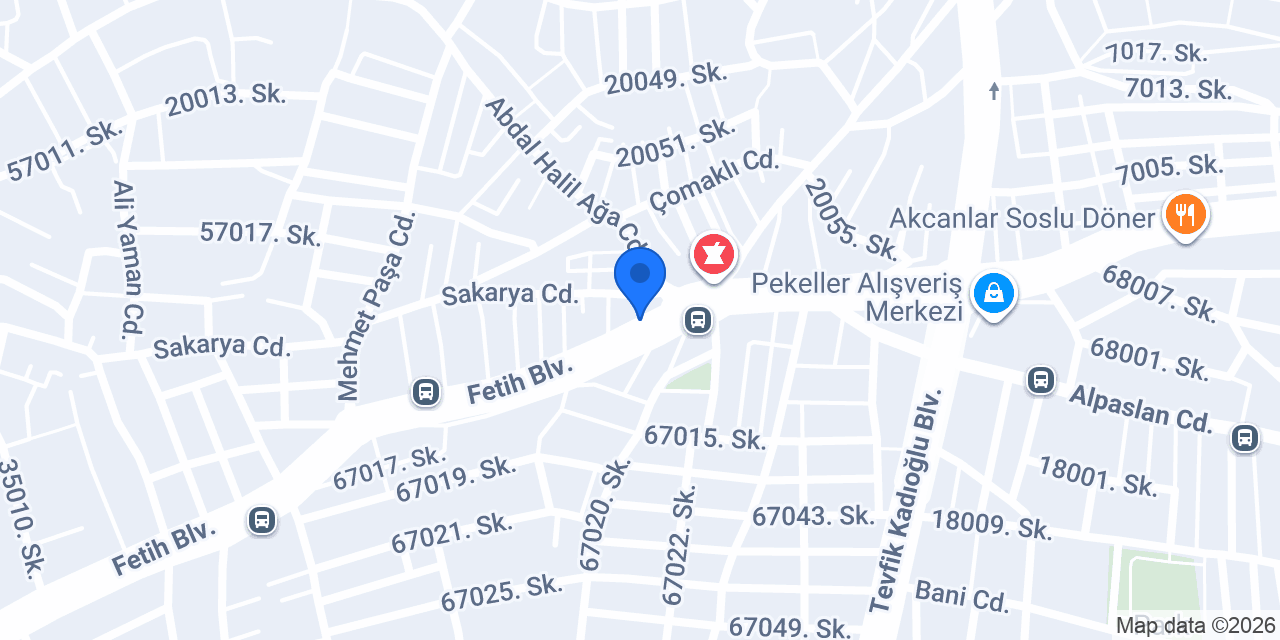 Gürdal Av bayii konumu