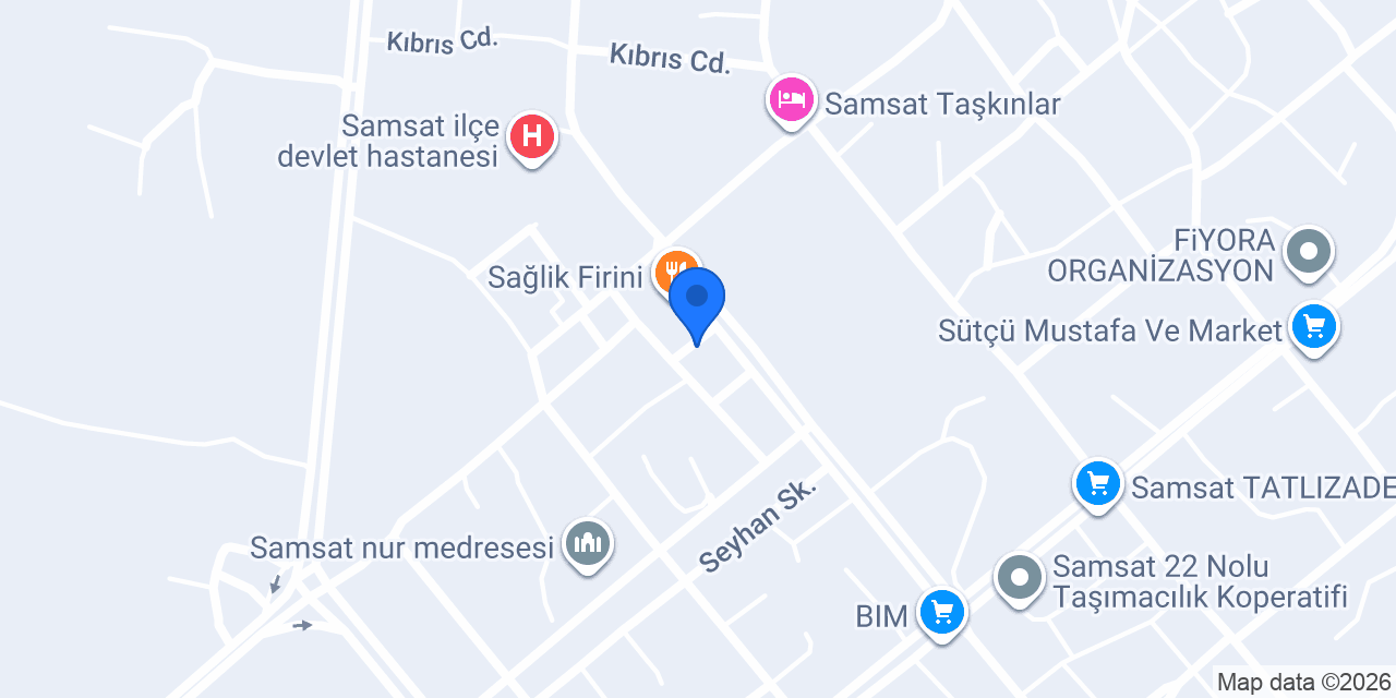 Doz Eczanesi konumu