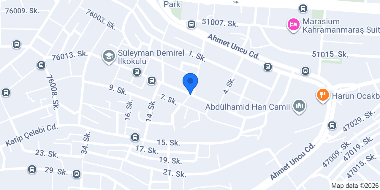 Altınbilgi Okulları konumu