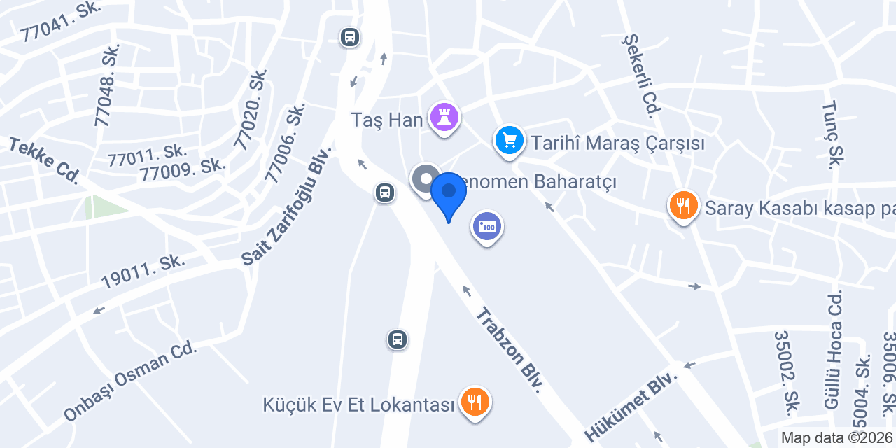 Taşcıoğlu Tatlıcılık konumu