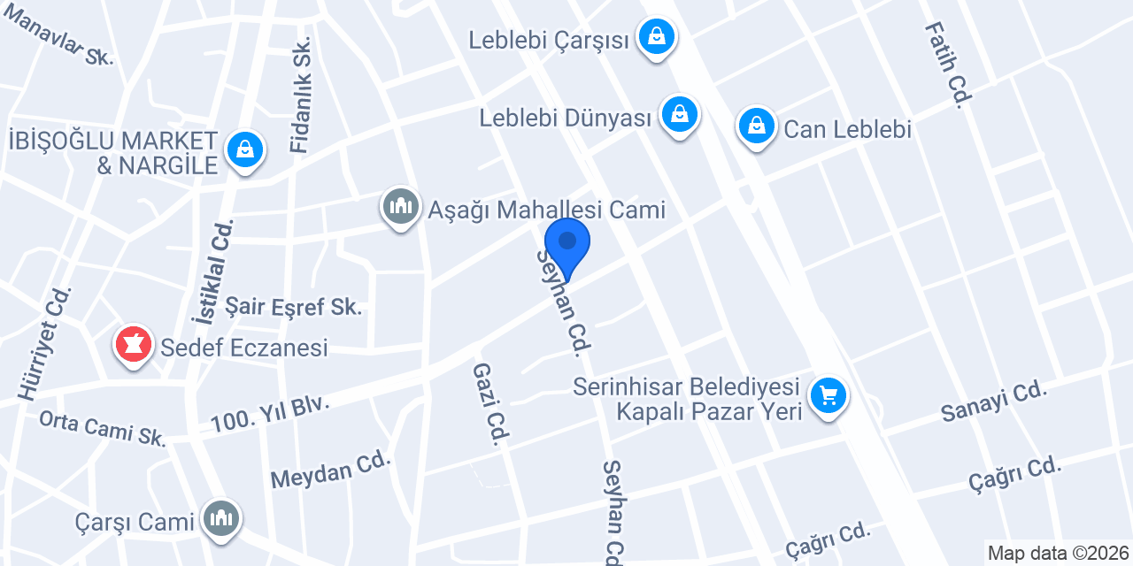 Veteriner Hekim Sami Sevinçli konumu
