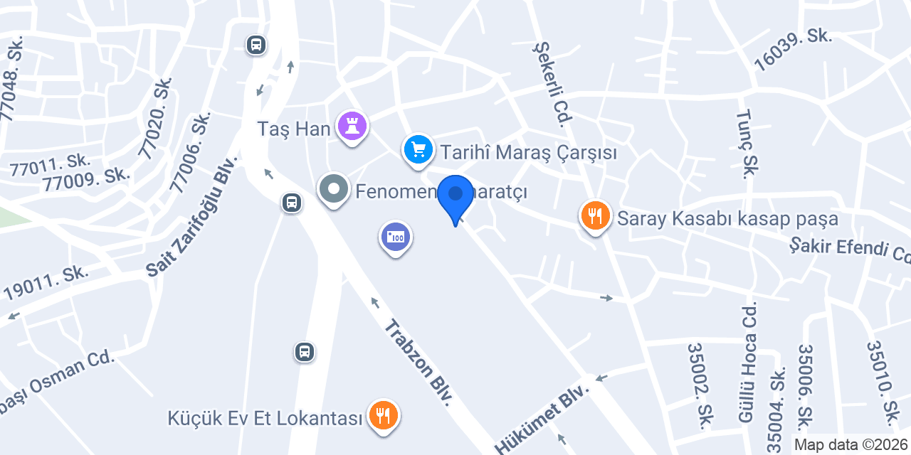 OTEL ÇELTİK PALAS konumu