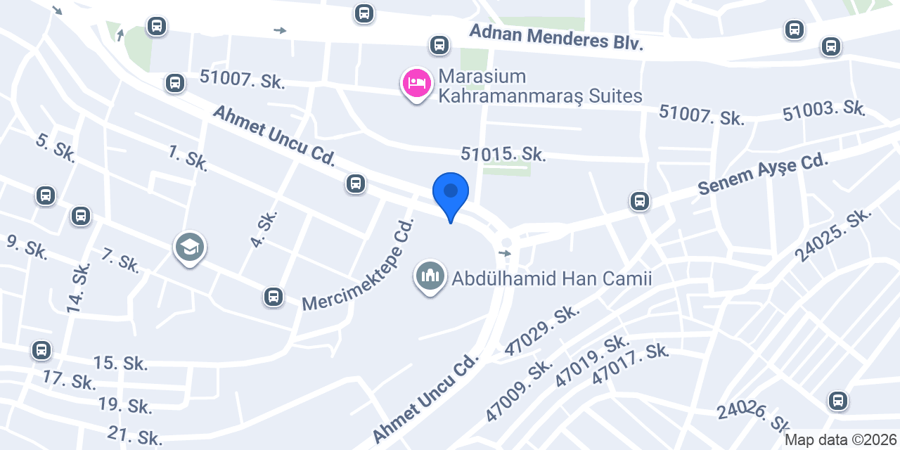 ÖZÇAM MARKET -ABDULHAMİTHAN ŞUBESİ konumu