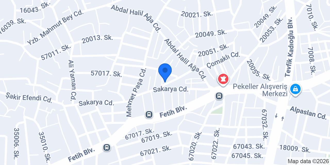 Lady Home Sakarya Şubesi konumu