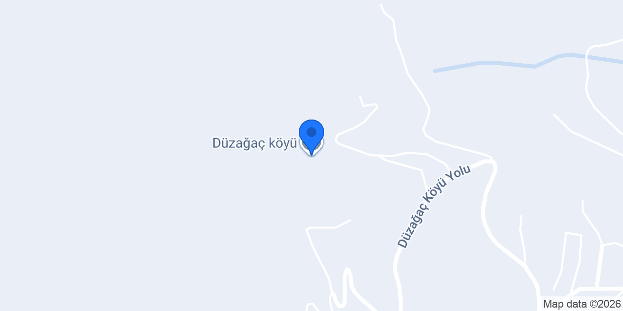 Düzağaç köyü konumu