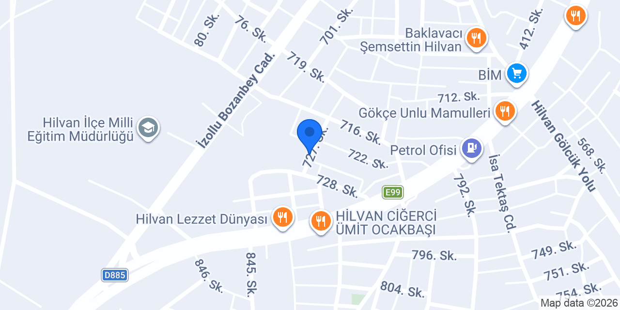 Baran bayan Terzi konumu