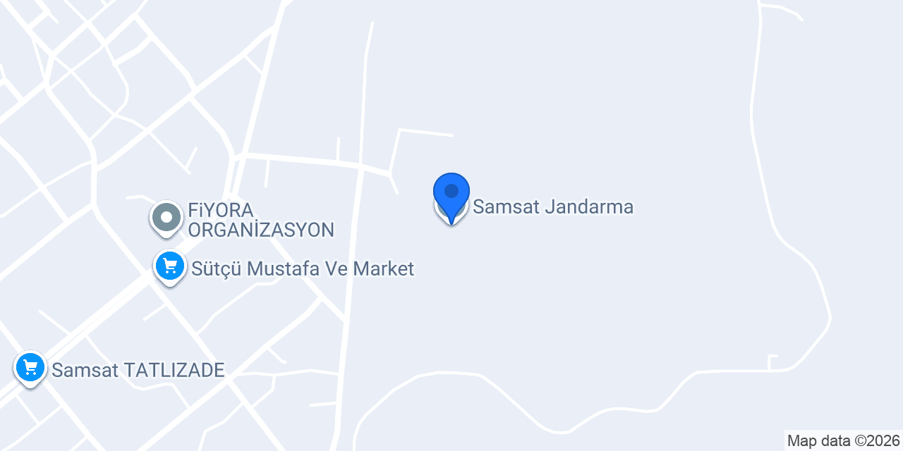 Samsat Jandarma konumu