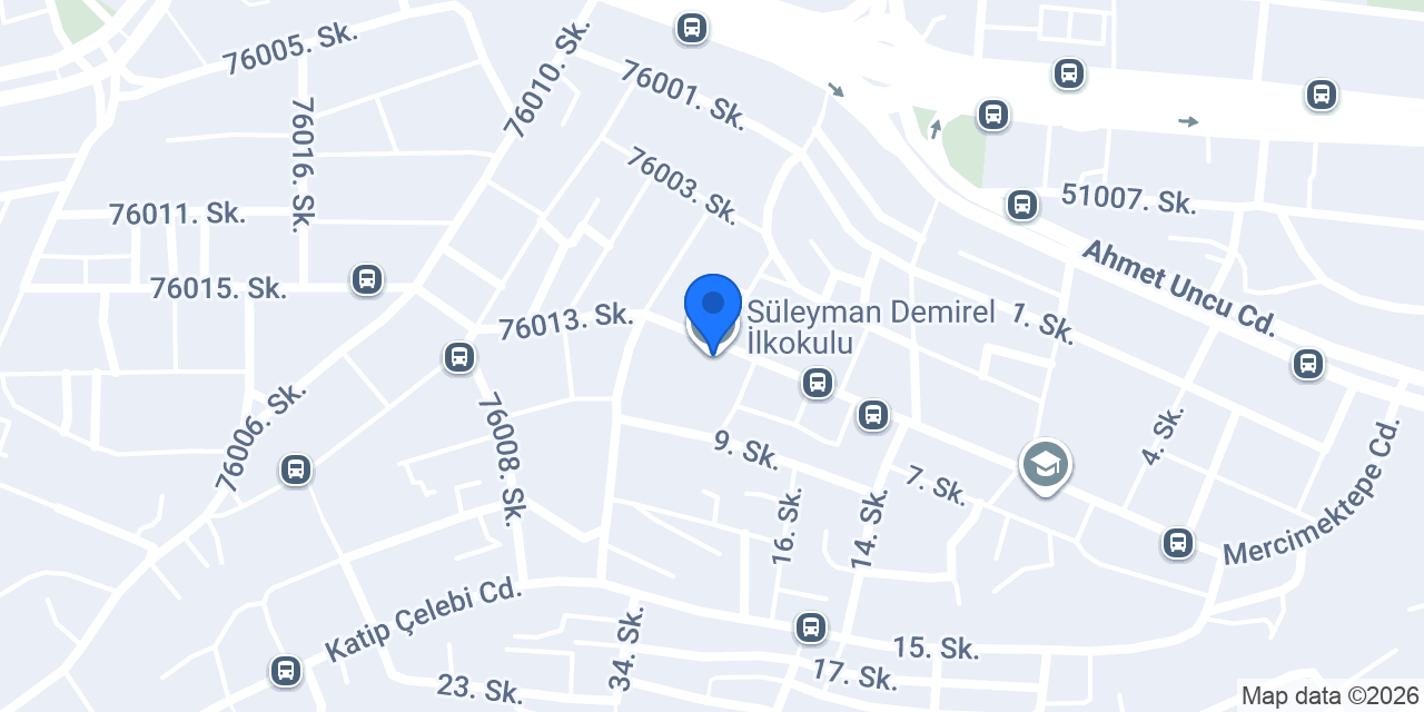 Süleyman Demirel İlkokulu konumu