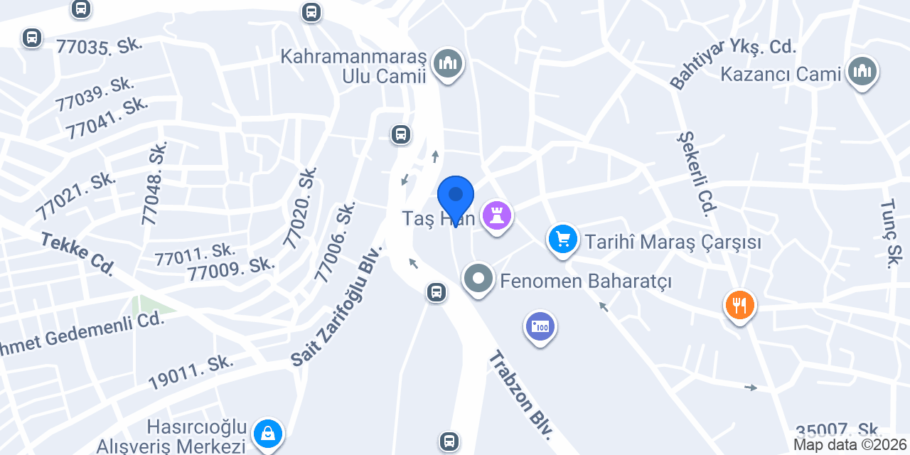 Teknofon iletişim konumu