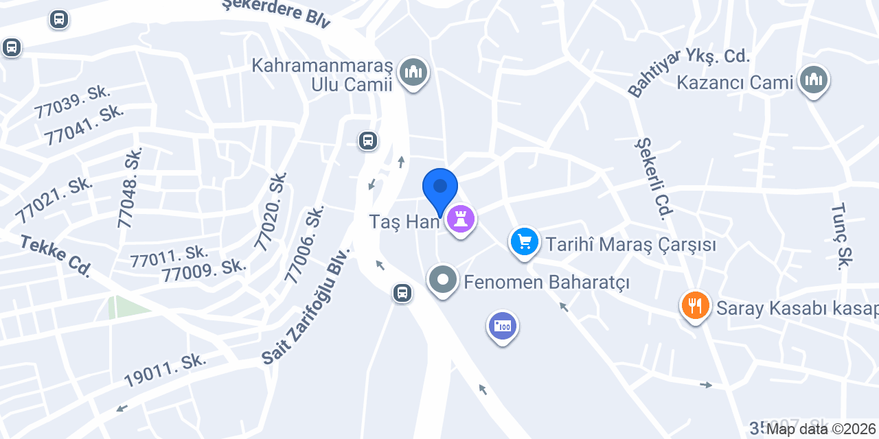 Güllüoğlu taşımacılık konumu