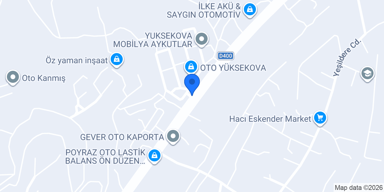 Akdoğan Mobilya konumu