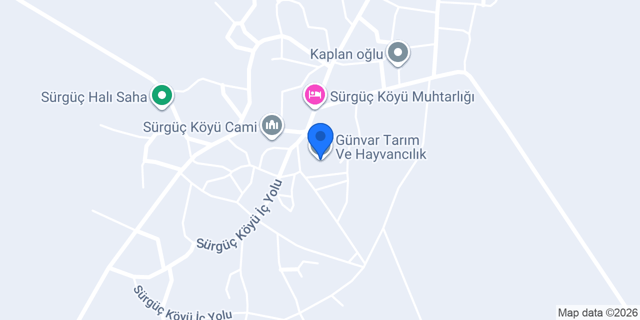 Günvar Tarım Ve Hayvancılık konumu