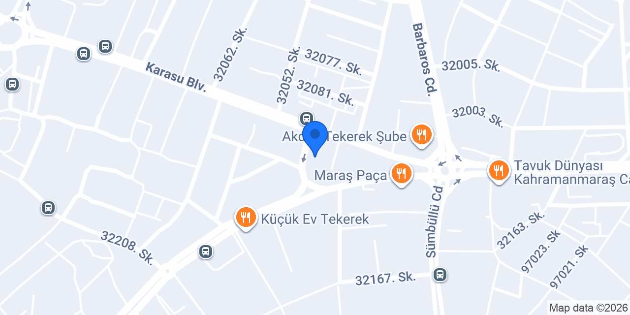 Komagene Tekerek konumu