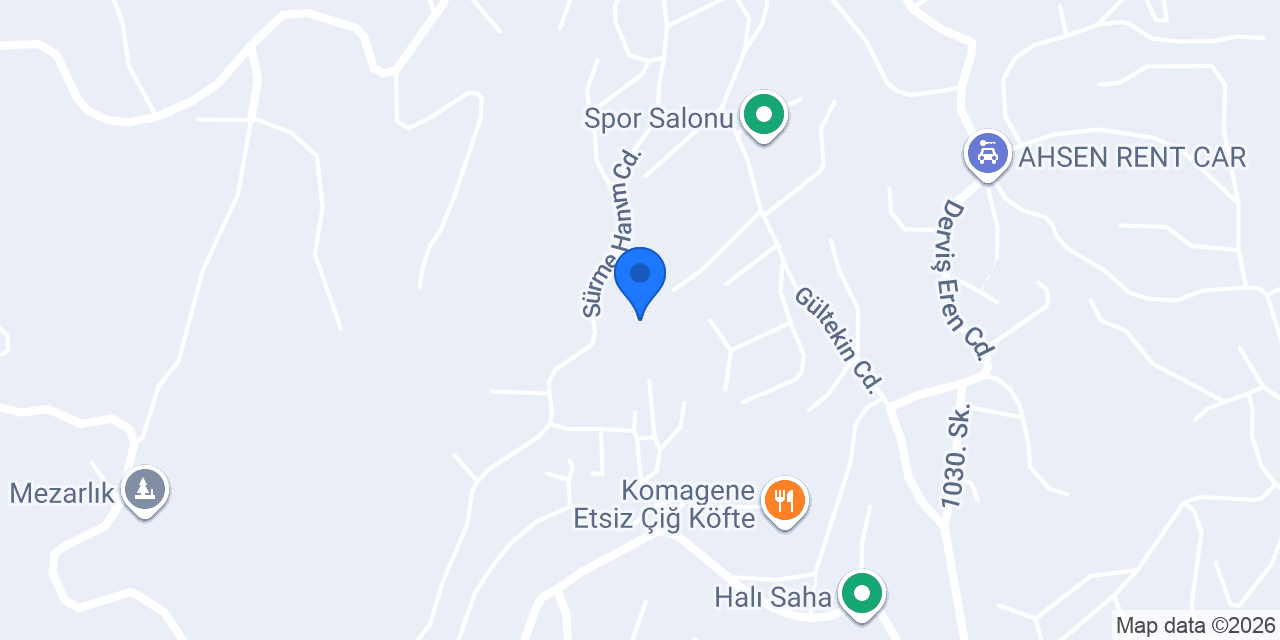 Nazlı Pastanesi konumu