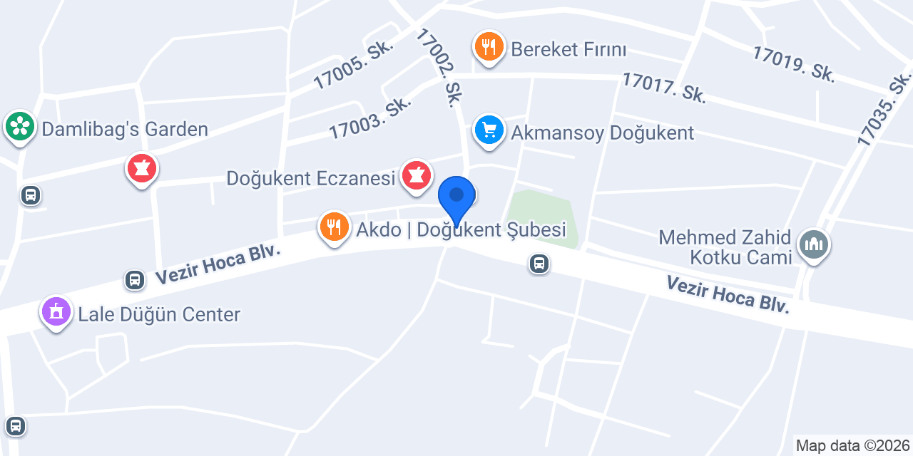 Doğukent Modaevi konumu