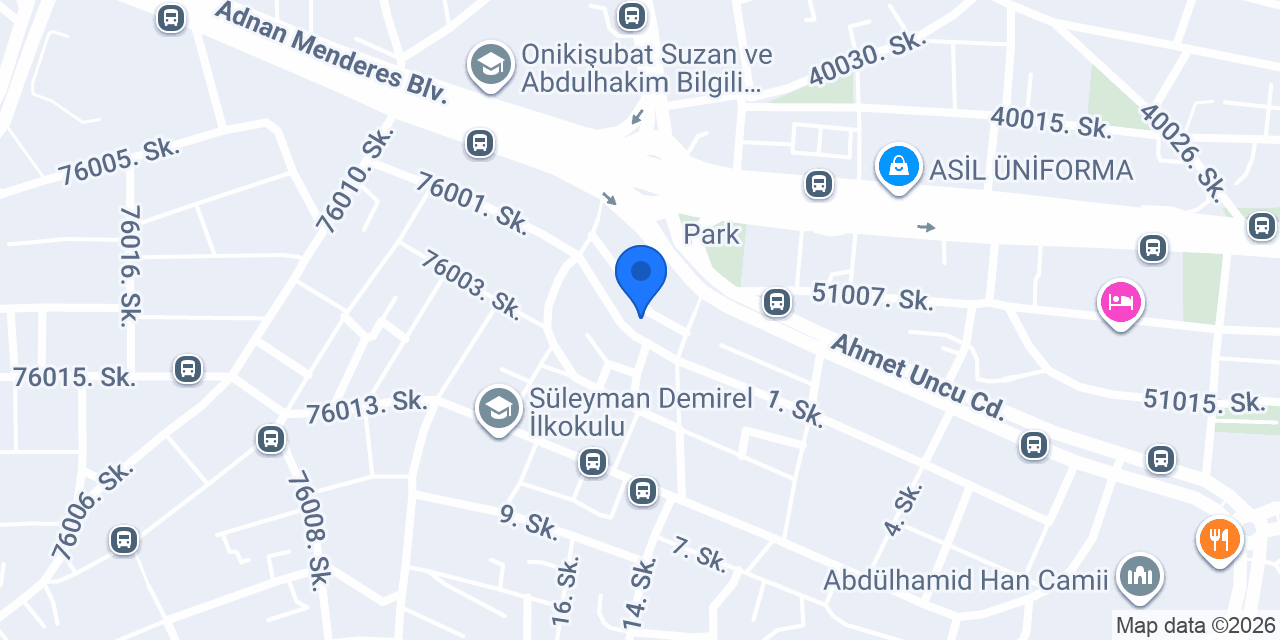 Erdem kırmızı Barber konumu
