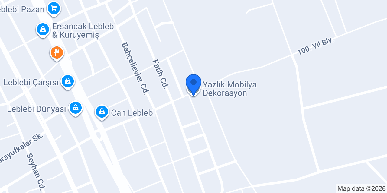 Yazlık Mobilya Dekorasyon konumu