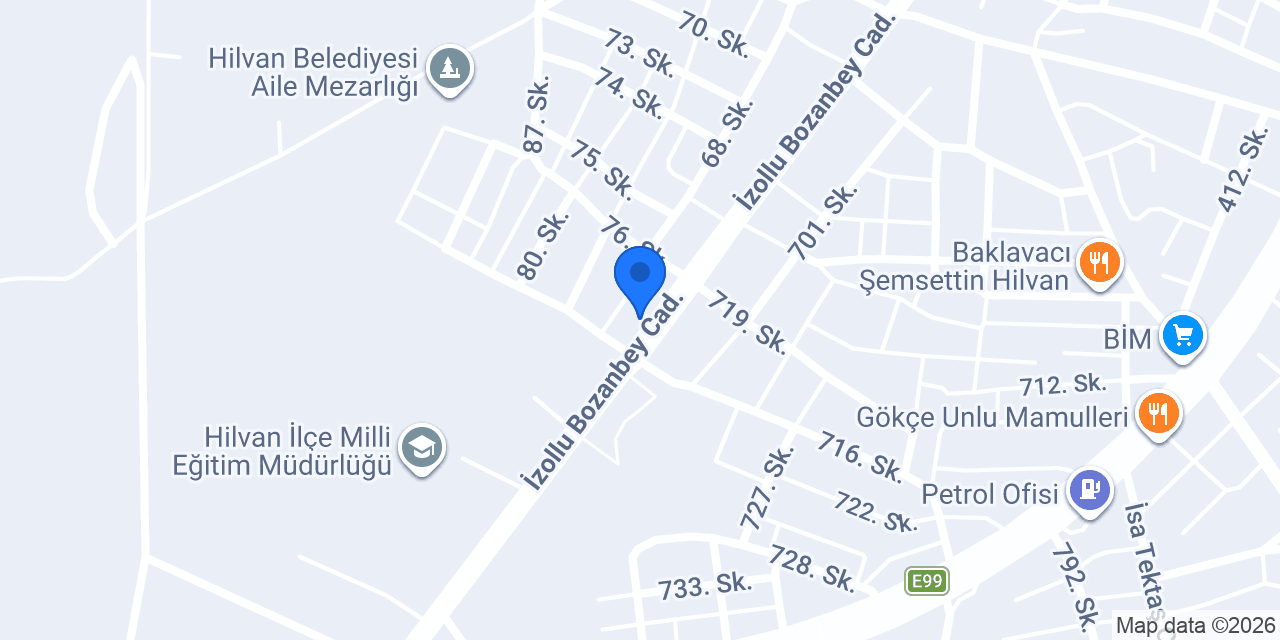 Hilmar Avm & CAFE konumu