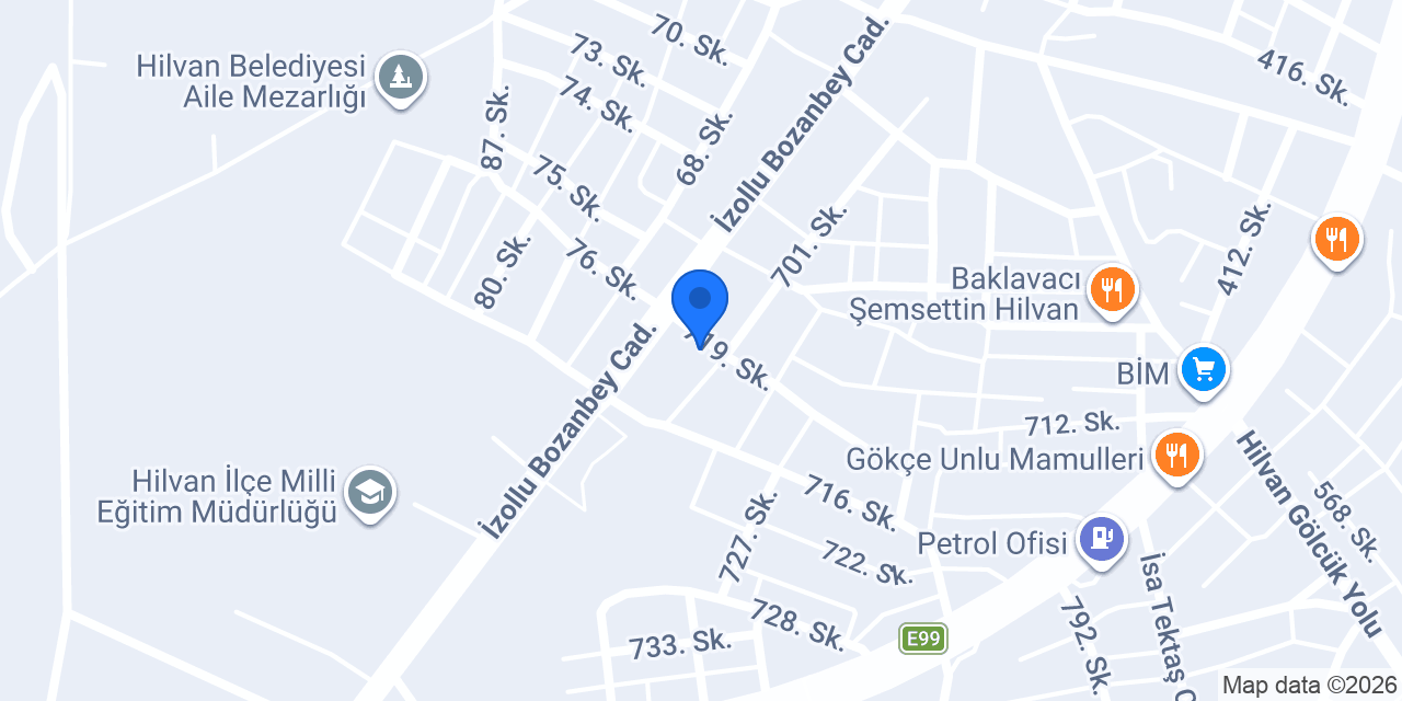 Çiğköfteci Ömer Usta konumu