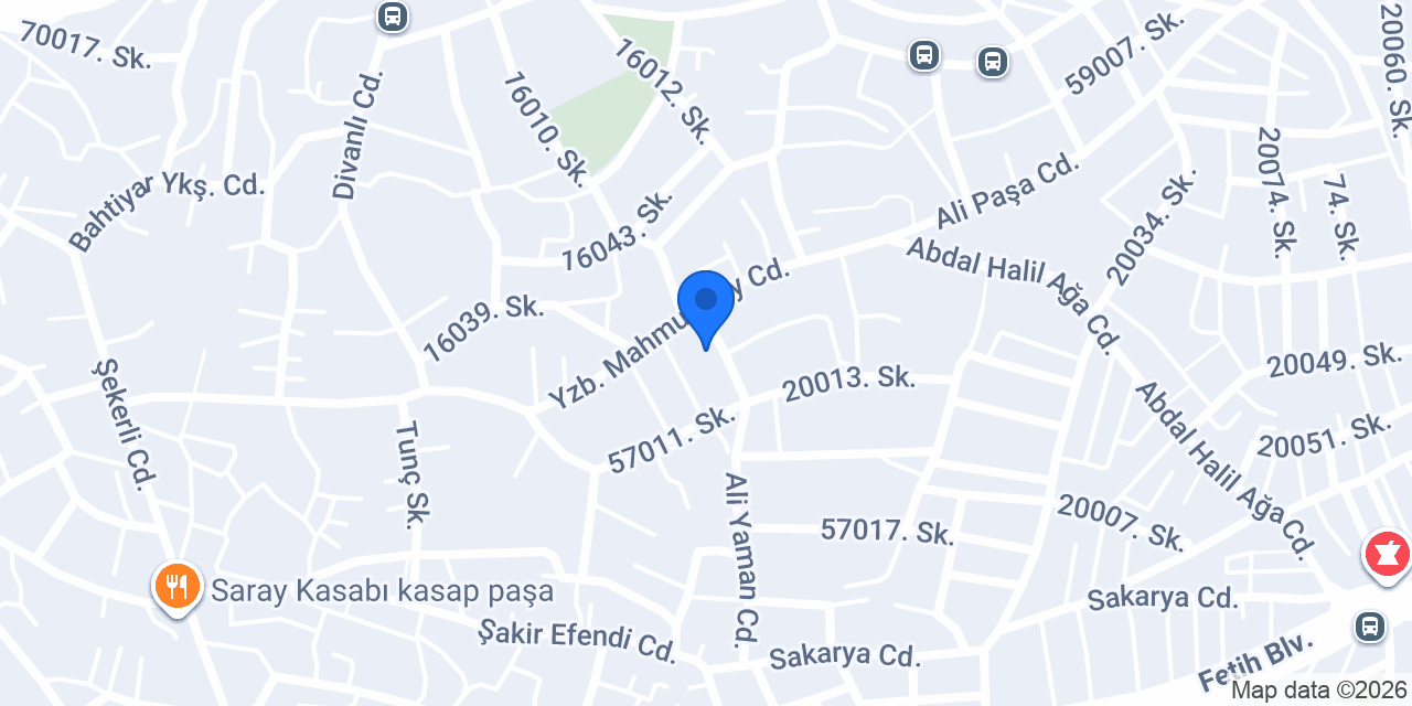 Önder Hamam konumu
