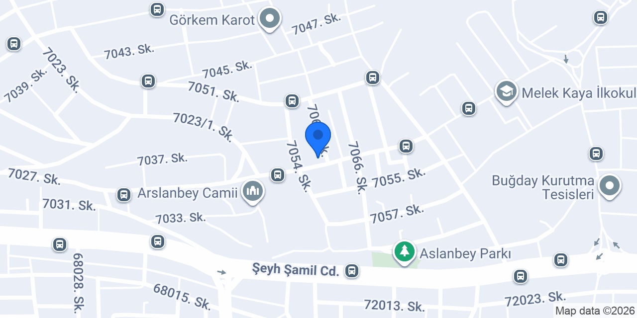 GÜNEY EMLAK konumu