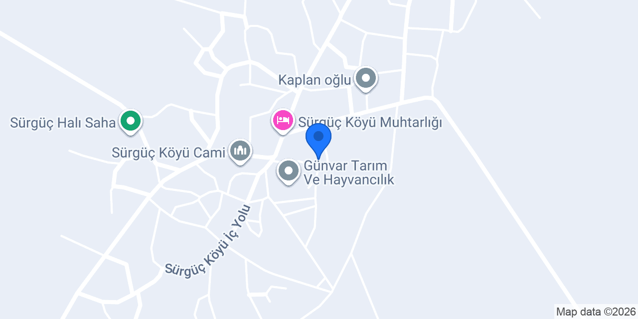 Surguc İlkokulu konumu