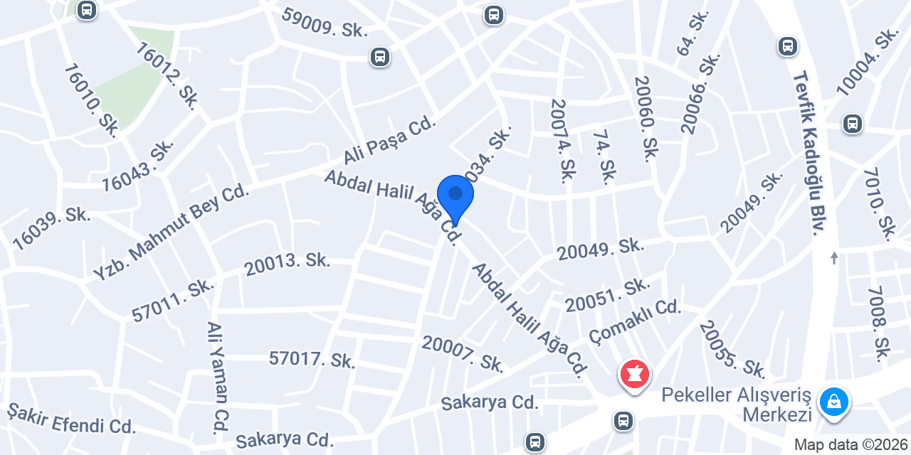 Zerra Mobilya konumu