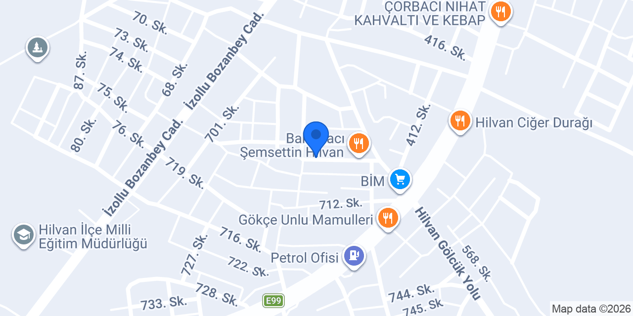 Döner Durağı konumu