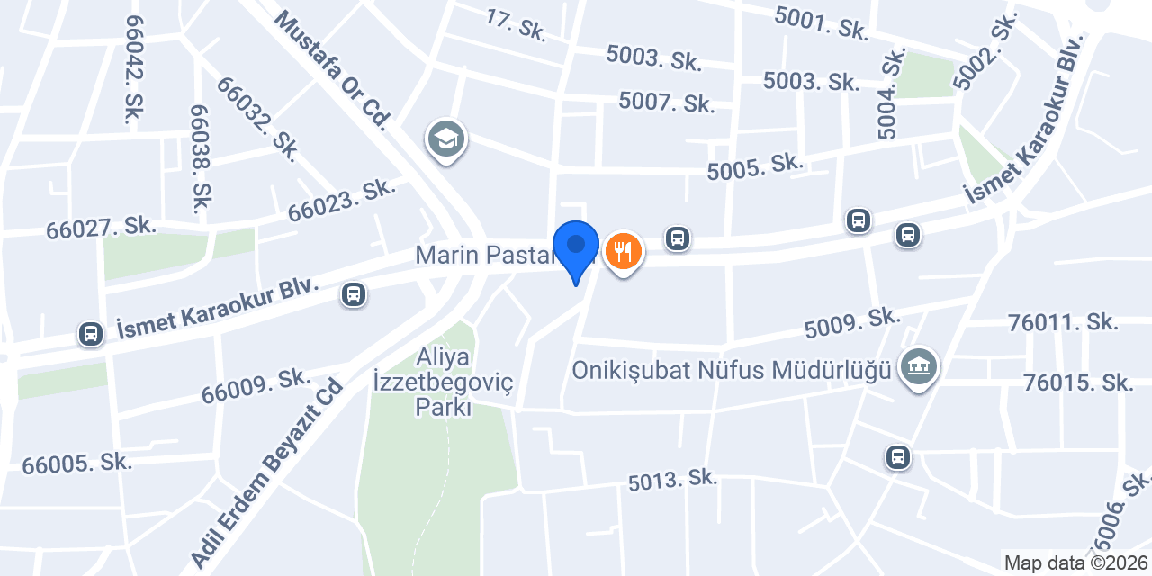 Sena Kuaför konumu