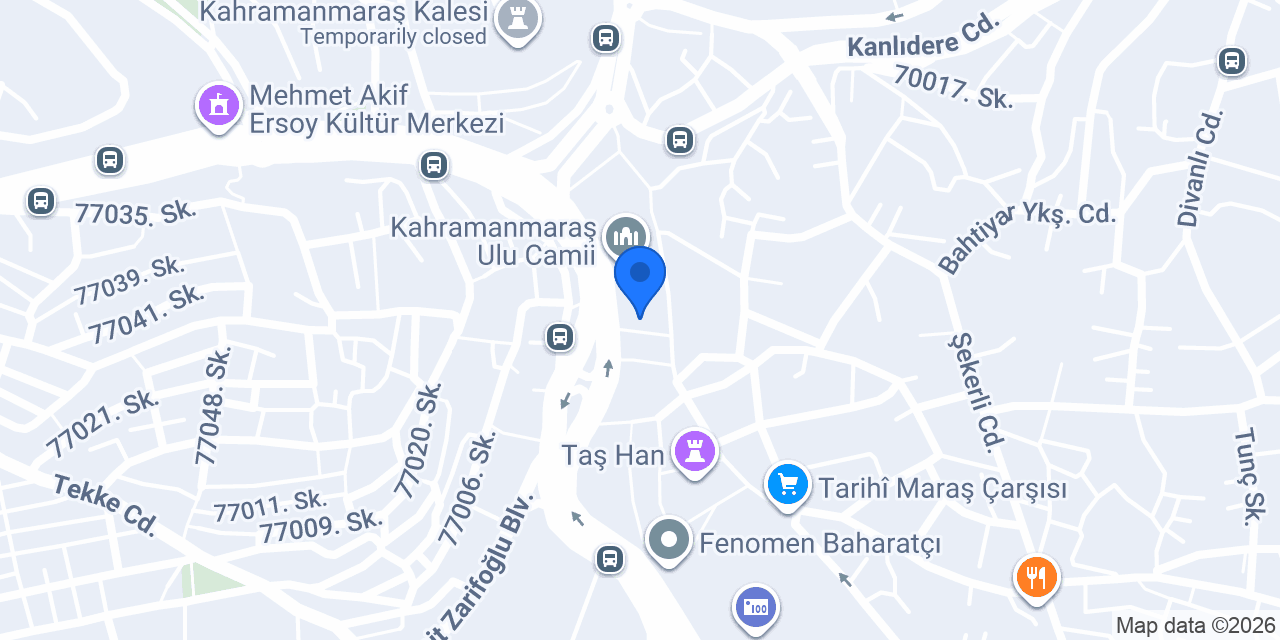 Katiphan Maraj Restoran konumu