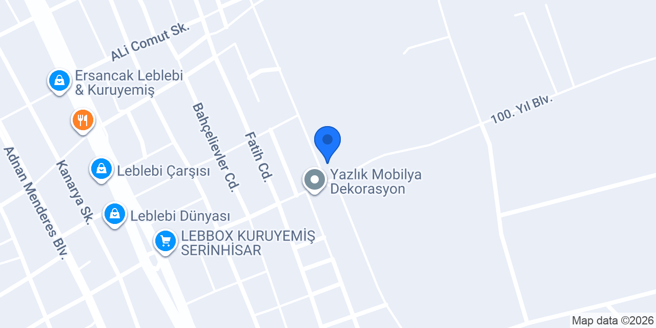 Köseoğlu Yed-i Emin VİNÇ işletmesi konumu